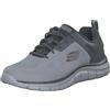 Skechers Track Broader, Scarpe sportive Uomo, Black Mesh Pu, 46 EU