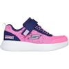 Skechers Go Run 400 V3, Scarpe da Ginnastica, Navy/Hot Pink, 31 EU