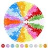 DICOSMETIC 1000 mini bottoni rotondi in 10 colori, piccoli bottoni in plastica da 4 mm, bottoni colorati a 2 fori, bottoni da cucito in plastica per fai da te, artigianato e cucito