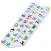SHUCHING Tappetino Vasca Antiscivolo Bambini Alfabeto, Tappeto Doccia Antiscivolo Bambini 100x40cm, Tappetino Bagno Resistente alla Muffa e Lavabile in Lavatrice