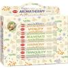 LAMARE HEM Aromatherapy - Confezione regalo con 6 fragranze: Armonia, Antistress, Rilassante, Rinvigorente, Ispirante e Vitalizzante - Incenso assortito per aromaterapia, meditazione e yoga.