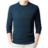 CXKOLD Maglione Invernale Uomo Lana Maglione Maschile Slim Fit Maglione di Velluto per Gli Uomini Pullover a Maniche Lunghe Maglione Termico Casual Stretch Giacca in Maglia Maglione Pullover
