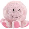 Record - Gioco per Cani Bubble in Peluche Senza Imbottitura con Palla in Gomma - Palla per Cani con Rimbalzo Imprevedibile, Squeaker ed Effetto Crunchy per Gioco Attivo e Sicuro | Polipo, 15 cm