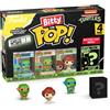 Funko Bitty Pop! Teenage Mutant Ninja Turtles - Leonardo, Michelangelo, April O'Neil E una Mini Figura Misteriosa a Sorpresa - 0.9 Inch (2.2 Cm) - TMNT da Collezione - Idea Regalo - Cake Topper
