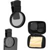 Lyreh Kit di filtri CPL con clip 52 mm per fotocamera telefono, kit di filtri retroilluminazione HD per iPhone e la maggior parte degli smartphone (nero)
