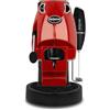 Didiesse Baby Frog Coffee & Tea - Macchina da Caffè a Cialde, con Frullino Montalatte e Doppio Portacialde per Caffè e Tè, Basso Consumo 450W, Erogatore Acqua Calda. (Rosso Pieno)