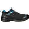 BWOLF Noir S3S Scarpe da lavoro Uomo ESD S3 - Scarpe antinfortunistiche con cappuccio composito e suola in kevlar impermeabili, resistenti all'olio, antiscivolo, Nero , 45