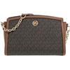 Michael Kors Chantal LG EW XBODY, Borsa Donna, BRN/Acorn