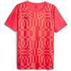 PUMA Individualrise Jersey, Maglietta da Calcio Uomo, Orchidea del Fuoco