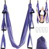 Bekasa Amaca Yoga Antigravity, Aerial Yoga Amaca con maniglie staccabili Amaca Elastica per Yoga Amaca Antigravity per gambe, danza classica, pilates, ginnastica, Carico Massimo 200 kg