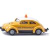 Siku 1561, VW Maggiolino ADAC, Auto Giocattolo, Metallo/Plastica, Giallo, Auto Giocattolo per Bambini, Pneumatici Gommati, con Luce sul Tettuccio