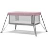 kk Kinderkraft Lettino Campeggio 2in1 MOVI, Culla da Viaggio, Box bambini, Pieghevole, Ingresso aggiuntivo, con Materassino, Borsa Trasporto, Rosa