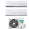 Hisense Condizionatore Climatizzatore Dual Split Inverter Hisense New Comfort 7000+9000 7+9 Btu A++ 2AMW46U4SGD1