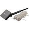 LUCKCDUO Luci solari per ombrellone, 104 LED, per ombrelloni da patio, tende da campeggio, giardino, spiaggia, cortile, decorazione (luce bianca)