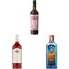 Martini Sunset Negroni Riserva Cocktail Pack, contiene 1x Riserva Rubino Vermouth, 75cl, 1x Martini Bitter Riserva Speciale 70 cl, 1x Bombay Sapphire Sunset Limited Edition London Dry Gin 70 cl