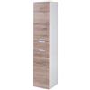 Schildmeyer Mobile alto Rilana 130511 bianco lucido/rovere sanremo, 159 x 33 x 35 cm