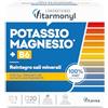 Vitarmonyl Potassio e Magnesio - Con Vitamina B6 - Contro Stanchezza e Affaticamento - Contro Crampi Muscolari, Recupero Post Allenamento - 20 Bustine Gusto Arancia e Limone - Vitarmonyl