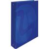 BM BeMore - Raccoglitore ad anelli BLU, 0123204 - Dimensioni 21 cm x 32 cm - Copertina Pesante Plastificata Lucida - Confezione da 5 pezzi - Colore blu