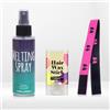 Generic Set spray per sciogliere il pizzo e cera per capelli, cera per acconciatura/colla per parrucche anteriori, forte tenuta naturale con fascia per capelli in regalo (3 pezzi)