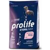 Generico Prolife Cane Adult Sterilised Sensitive Mini Maiale e Riso, alimento secco completo per cani adulti di taglia piccola, confezione da 2Kg.