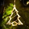 Naviluz Ciondolo a batteria a forma di albero di Natale