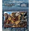 Popbuddies - Attack on Titan: Eren Attack - Magnete, Fridge Magnet - 6 x 9 cm - originale e con licenza