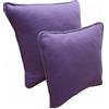 Catherine Lansfield Lilac Fleece Cushion Cover 40x40