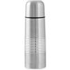 INOXPRAN - Termos Inoxtherm Rigato in Acciaio Inox, Capacità 0,5 L, Altezza 24 cm, Thermos per Alimenti Caldi e/o Freddi, Ideale per Sport, Ufficio e Viaggi