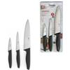 Richardson Sheffield Advantage Set 3 Coltelli Cucina Acciaio 13C, Inox | Set di 3 coltelli da cucina: Da Spalmare, Utili e Chef, 13 °C in acciaio inossidabile, finitura satinata, acciaio inox