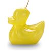 Cereria Di Giorgio - Candela a forma di Paperella - Colore Giallo - Lunghezza 10 cm Altezza 7.5 cm - Con sacchetto - Spring Collection - Artigianale
