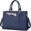 Dakuly Borsa Donna da Lavoro Borsa Porta PC 15,6 Pollici Impermeabile Grande Borse a Mano per Università Ufficio Affari Pelle PU Borse a Tracolla