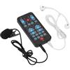 Yosoo Health Gear Voice Changer Mini Dispositivo di Cambio Vocale Esterno Portatile, 8 Effetti Sonori Scheda Live Cambia Voce con Microfono Auricolare e Cavo Dati per Telefono Cellulare