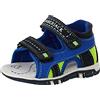 Lumberjack Billy, Sandali, Royal Blue/Acid Green, 23 EU