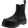 Lumberjack Elyse, Stivali Chelsea Donna, Black/Black, 39 EU