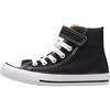 Converse CTAS 1V HI Sneaker Nero Da Bambino 372883C