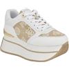 GUESS Camrio, Scarpe da Ginnastica Donna, Bianco 147, 39.5 EU