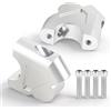 OUKENS Manubrio Riser, | Altezza di sollevamento da 30 mm,Moto Manubrio Riser Manubrio Adattatore di montaggio del morsetto adatto per R1200GS R1250GS