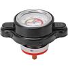Bediffer Tappo del Radiatore con Indicatore di Temperatura, Pratico 1638630001 Copri Radiatore per Moto Resistente Al Calore e Antideflagrante per Riparazione,termometro