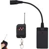 GBKDQQ Telecomando, macchine per nebbia, controllo remoto a 3 poli, per 400 W, 500 W, 900 W, 1500 W, nero