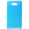 MZD - Mini lavabo, in plastica, per camicie e biancheria, colore: Lime Blu