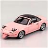 MODVKVK Mazda MX-5 Miata 1:32 Modellino Macchinina con Luce e Musica, Capote Rimovibile, Funzione Pull-Back, Pressofuso in Lega, Ideale per Bambini dai 3 anni e Collezionisti (Rosa)