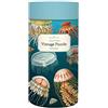 CAVALLINI & CO. Cavallini Papers & Co. PZL Jelly Fish Puzzle da 1.000 pezzi, Multi, 1000