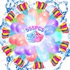 Axinyijia 555 Pezzi Palloncini Acqua Colorati, Riempimento Rapido Water Balloons, Palloncini per Gavettoni Acqua Autochiudenti per Piscine Spiagge
