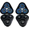 FLJVEZPJ Testina Di Ricambio Completa For Rasoio, Compatibile Con Philips, Serie 5000 S5070 S5110 S5077 S5080 S5420 S5100 Lame Da Barba(2pcs)