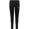 Kappa 222 BANDA BARNUI 2 - Pants - Pantaloni sportivi - Donna - BLACK-WHITE-GREEN DUSTY