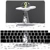 JZ Astronaut Caso per MacBook PRO 13 (2009-2012, Models: A1278) Hard Shell Caso con Cover Tastiera Gratuita Set - I