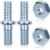 Adefol Tenditore di regolazione Borchie Bar & dadi a barra per Stihl MS170 MS180 017 018 021 023 025 MS210 MS230 MS250 Motosega Pezzi di ricambio per 1123 664 2400, 0000 955 0801