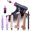 KlicLok Macchina del sesso con grande dildo, macchina per scopare con 6 accessori, macchina per dildo con telecomando wireless, giocattolo sessuale