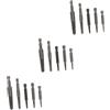 DIYEAH 2 set Estrattore Per Viti Strumento Per Viti Spanate Estrattore Per Viti Estrattore Per Viti Spanate Estrattore Per Bulloni Rotti Estrattore Per Viti Chiave Per 5 pezzi * 2