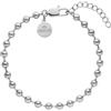 Purelei® Anxiety Fidget Bubble Bracciale - Acciaio Inox Oro Argento & Oro Rosa Regolabile 16-19 cm, Eine Grösse, Acciaio inossidabile, Agata